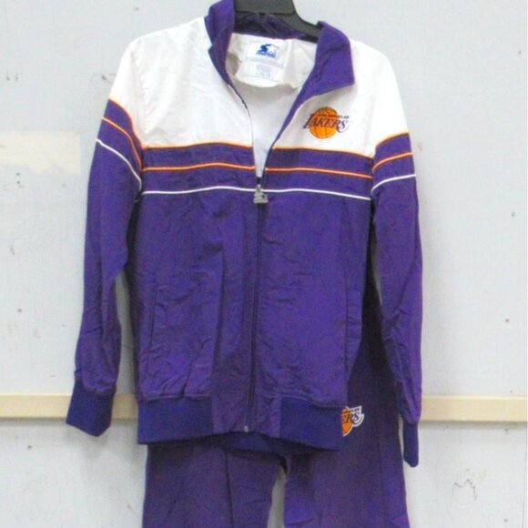 LA Lakers Starter Vintage TrackSuit - Mens Size Large